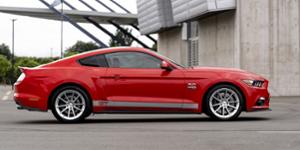 Ford Mustang with TSW Bathurst